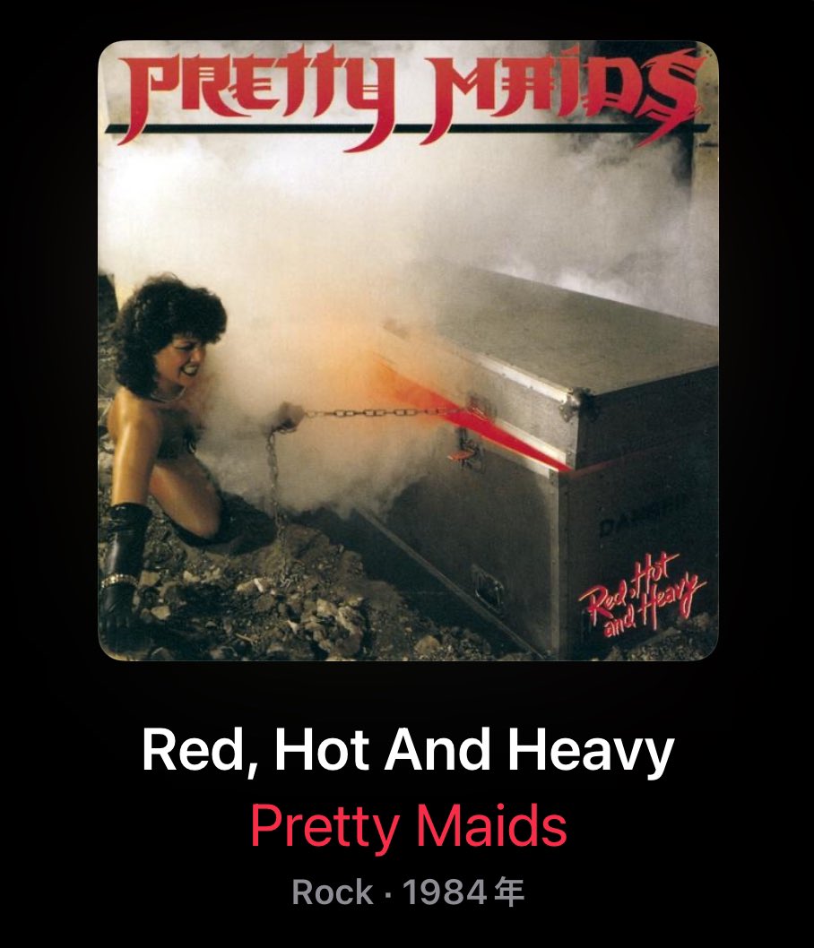 Hiroshi2k0714's tweet photo. #今日はこのCD💿です。
#PrettyMaids
#RedHotAndHeavy
珠玉のメロディ満載のアルバム
ロニーのライブで分かったこと、Back To BackとRed,Hot&Heavyぐらいしか知らないファンが多いこと😭
この1stと2ndは全曲、フルコーラス歌えるに越したことはないです😅 https://t.co/hnbZotI2jy