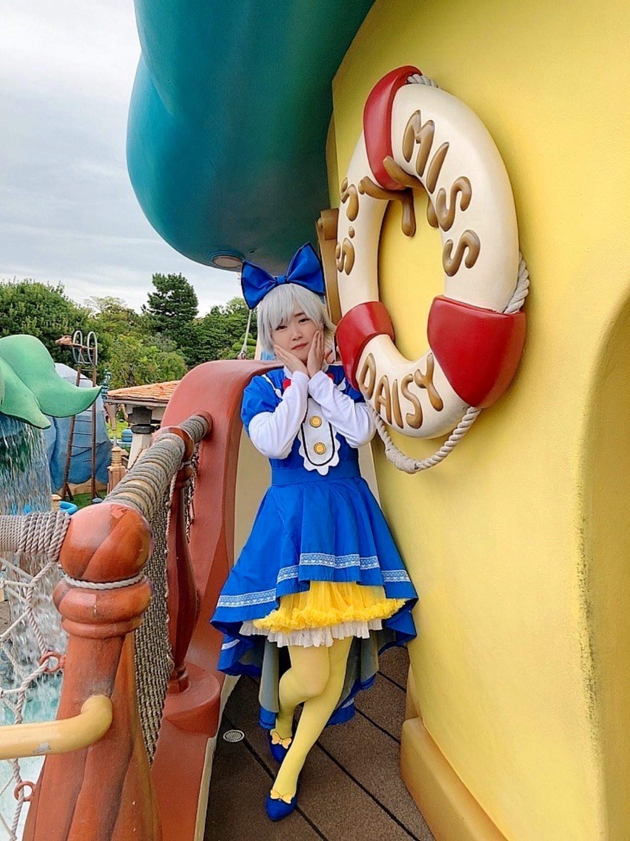 Dハロ デイジー ドナパル 仮装 デイジー ディズニー