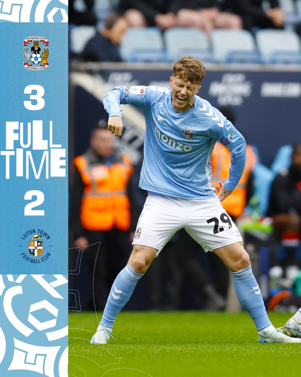 Coventry_City's tweet photo. THAT'S A WIN. 🩵 https://t.co/FiNMvRcS3T