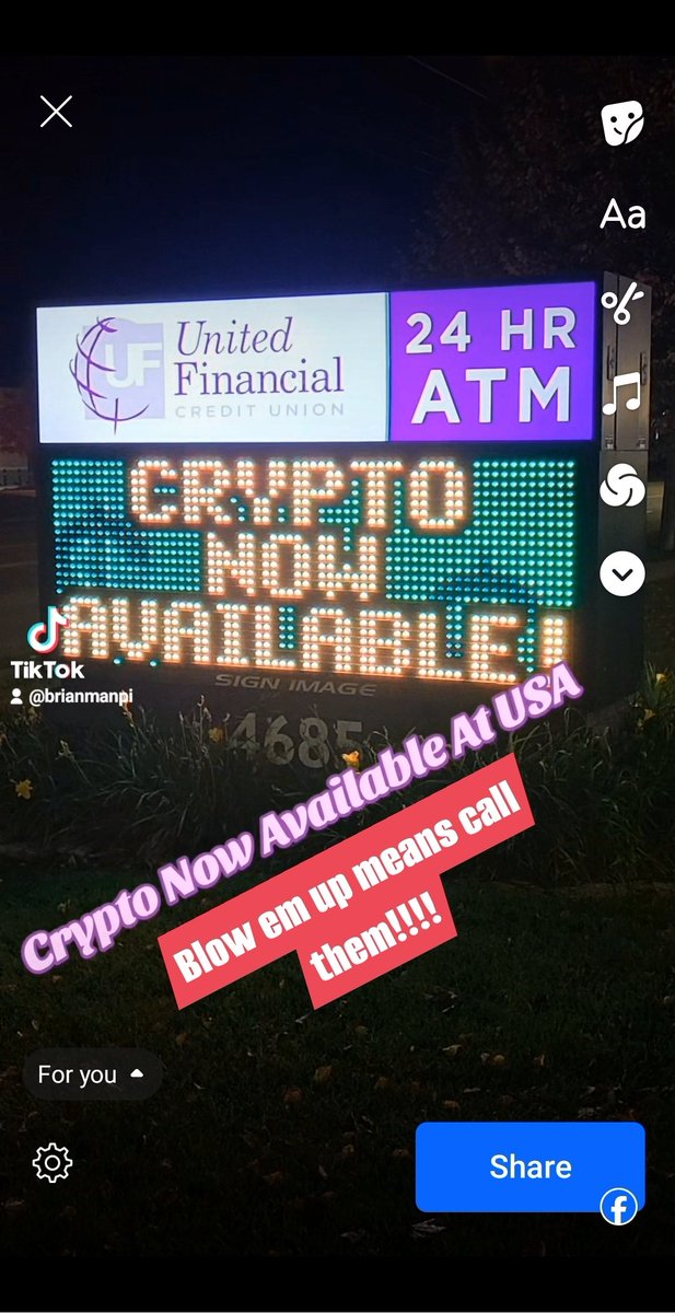 Brianmanpi's tweet photo. Is this a Federal Credit Union in the USA Accepting Cryptocurrency 🇺🇸
Message 4 #unitedfinancial CU 😱
Happy Halloween... Here comes the #Pi Community 📱 📲 ☎️ 📞 📳
#ModelsForPi #PiNetwork #cocogame #Ohplay #Greenpi #Banks #USAElections #Beyonce
#Goodsaturday #Dodgers #USA #Cryptocurrency #FORBES #credit #Union #Trump2024 #NIKKE2ndAnniversary