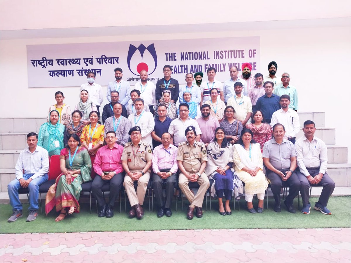 NIHFWofficial's tweet photo. “Be Proactive, Not Reactive—Disaster Preparedness is the Key!” 🌍#NIHFW’s #CapacityBuildingProgram (Oct 21-26, 2024) trained 33 Indian #health officers on #disaster response, from planning to live drills. https://t.co/McbsCjZ6iI