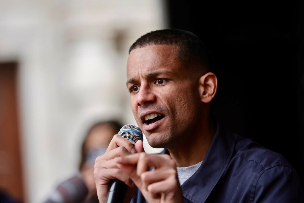 “I was a teacher. When I lined children up for dinner - black, white, Jewish, Muslim - do you know what they did? Hold hands. Our children show us the type of future we all want to see. Let’s stand up to the racists, and build a society fit for all our children.”