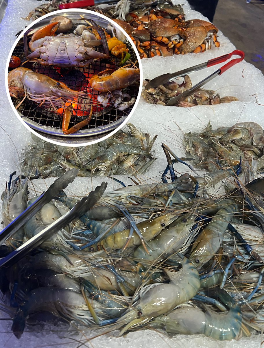 POV: Eating like a king while living in Thailand.

$14 fresh seafood buffet (no time limit).

Ate too much and struggling to breathe.

Best decision ever to move here.