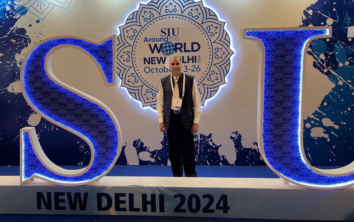 It was a real joy and privilege to participate in the international SIU conference. Compliments to the organisers for completing a mammoth task successfully