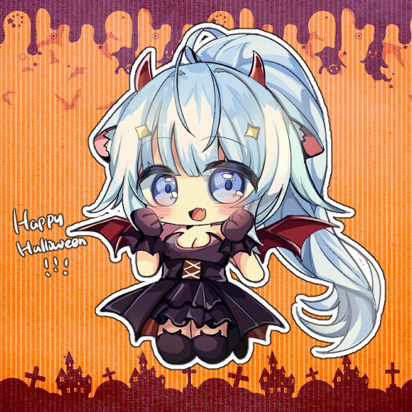 turtlebreadkun's tweet image. ✨🔥萬聖節抽獎開獎啦🔥✨
第五位是可愛小惡魔🎃👻👻
@Iluyee161 
萬聖節倒數五天啦！！！！
#洢露スト