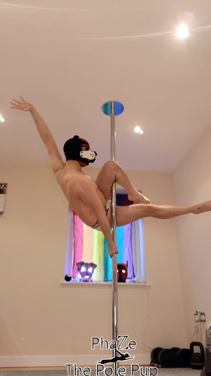 PhaZe_pup's tweet photo. It's been so long since I got to be a proper pole puppy, but I'm hoping to get back on it soon.
#puppyplay #gaypup #polefitness #malepolefitness 

Maybe at Doggy Weekend I'll get to play on some other poles. https://t.co/pqRXmS4m4U