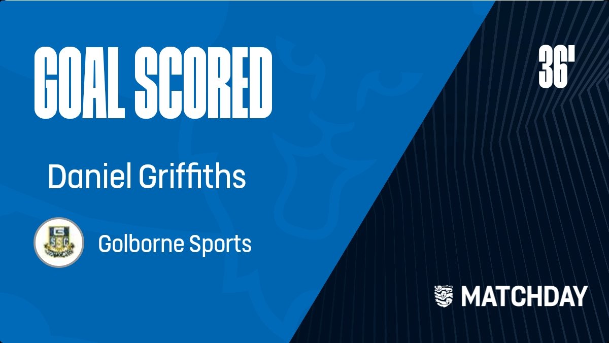 Golborne Sports FC (@golborne_fc) on Twitter photo 1-1 after a great header by <a href="/Dannyy10/">Danny Griffiths</a> from a corner. <a href="/EagleSportsFC/">Eagle Sports FC</a> <a href="/CheshireFL/">Cheshire Football League ⚽️</a> #utfg 1-1 after a great header by <a href="/Dannyy10/">Danny Griffiths</a> from a corner. <a href="/EagleSportsFC/">Eagle Sports FC</a> <a href="/CheshireFL/">Cheshire Football League ⚽️</a> #utfg