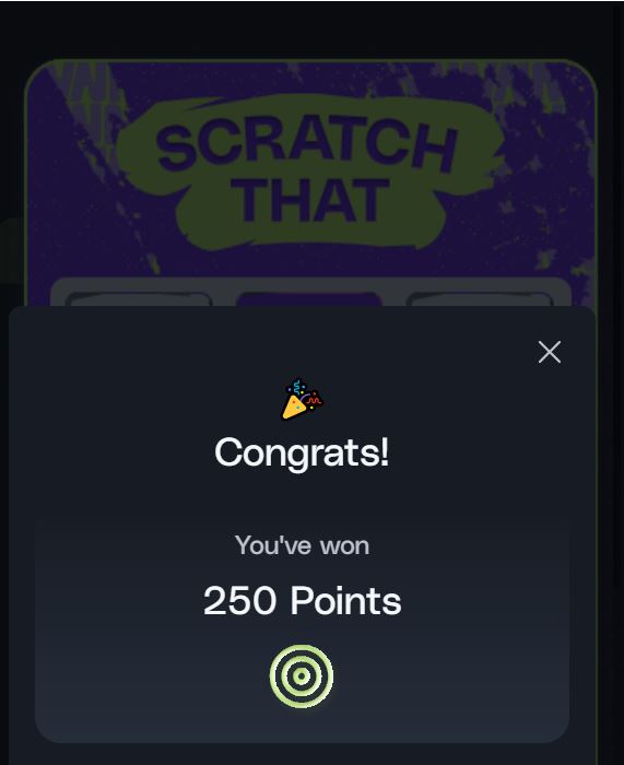 JamesB4Crypto's tweet image. 250 points. Which I am still very thankful that that is the lowest one you can get. The scratching time has been increased by quite a bit. Occasionally I will end up with more @NUMAsocial #ScratchThat points than I started with.