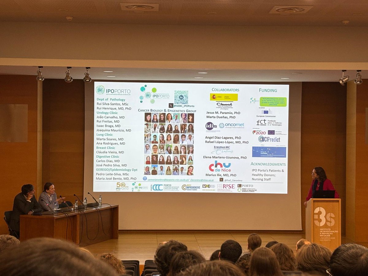 Carmen Jerónimo (@prof_cjeronimo) on Twitter photo It was great to participate @ Porto-Oslo MEETING giving a talk on "Uncovering novel epi-markers for cancer via liquid biopsies". 👏 to the organizers for keeping alive a long term collaboration & friendship!
<a href="/GEBC_IPOPorto/">Cancer Biology & Epigenetics Group_IPO Porto</a>
<a href="/IPOPorto/">IPO Porto</a>
<a href="/ICBAS_UPorto/">Instituto de Ciências Biomédicas Abel Salazar UP</a>
<a href="/Oslounivsykehus/">Oslounivsykehus</a> It was great to participate @ Porto-Oslo MEETING giving a talk on "Uncovering novel epi-markers for cancer via liquid biopsies". 👏 to the organizers for keeping alive a long term collaboration & friendship!
<a href="/GEBC_IPOPorto/">Cancer Biology & Epigenetics Group_IPO Porto</a>
<a href="/IPOPorto/">IPO Porto</a>
<a href="/ICBAS_UPorto/">Instituto de Ciências Biomédicas Abel Salazar UP</a>
<a href="/Oslounivsykehus/">Oslounivsykehus</a>