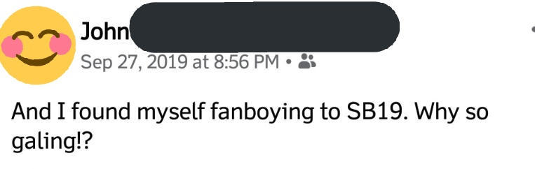 5 years, 0 months &amp; 29 days ago, I found you. If my Nameless Fandom with Official Logo &amp; Color self witnessing what I'm seeing right now, I know he will be the happiest.

Still your proudest fanboy,
Angkol

SB19 ANIMBERSARY CONCERT
<a href="/SB19Official/">SB19 Official</a>
#SB19 #SB19DunkinPHThanksgi𝗩𝗜ng