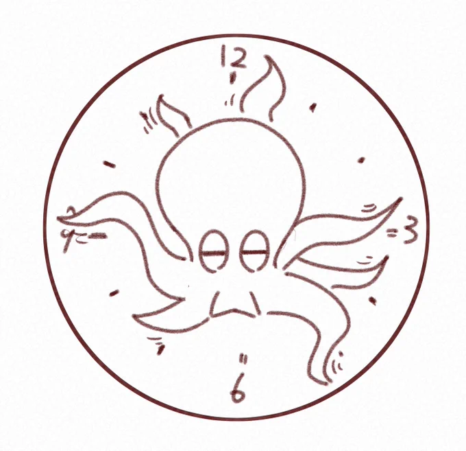 ラフ)オクトクラフト時計 