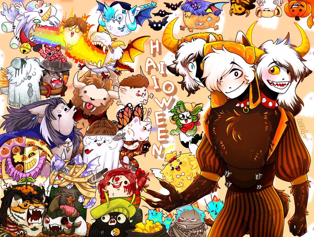 JasonBBN1's tweet photo. Halloween!!!
#Halloween   #OC https://t.co/r4U6VCkCfB