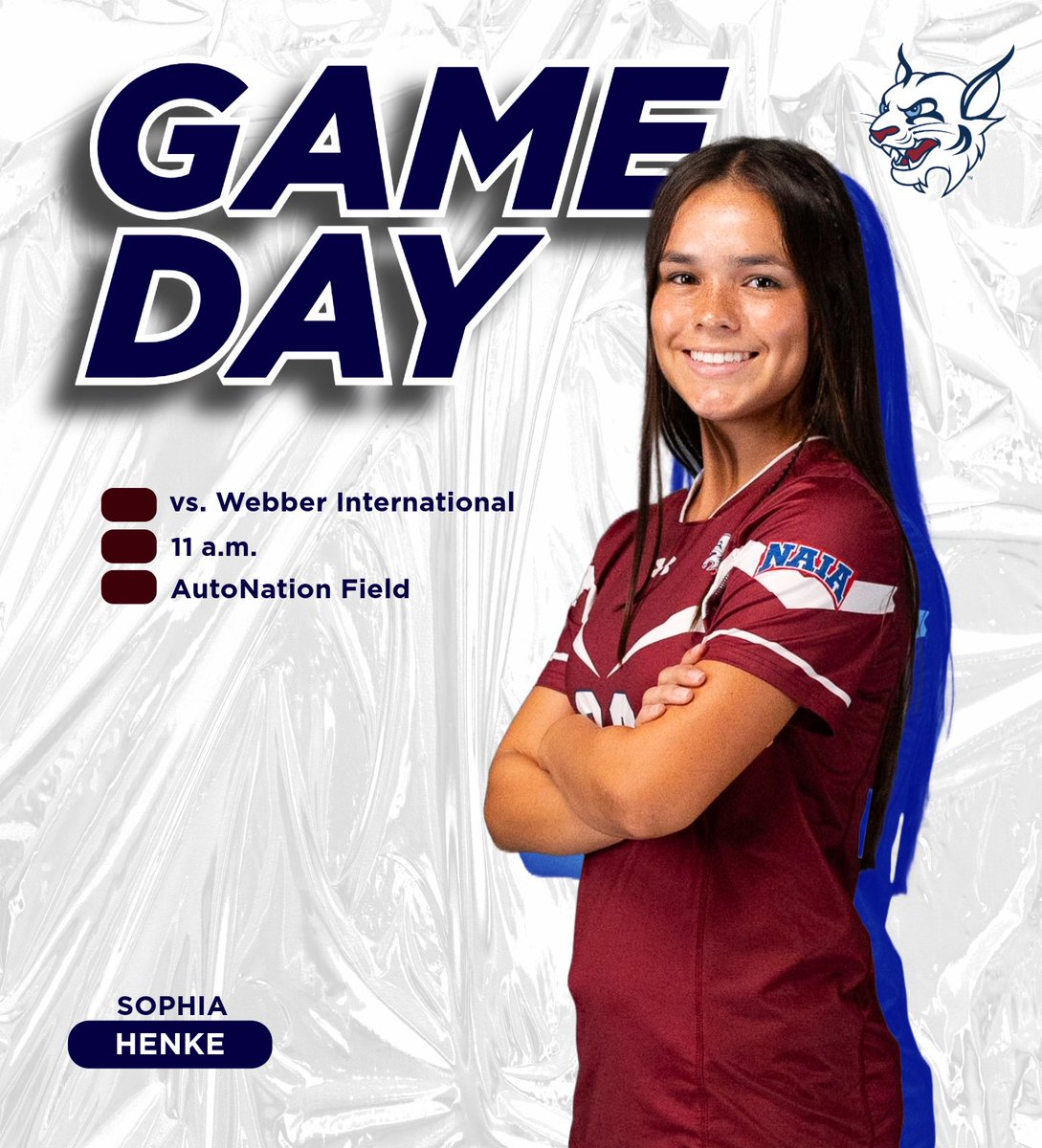 STU_WSoccer's tweet photo. GAME DAY 😼⚽️‼️

Another home match up for the Bobcats at 11 a.m.! 

#EarnIt // #STUWsoccer https://t.co/lSURK0RPdD