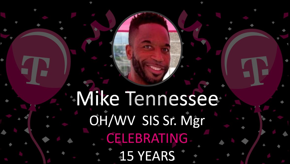 William Derrick (@wderrickindy) on Twitter photo Great Lakes SIS proudly announces that we have a milestone Magentaversary today. It's a 15-year celebration and appreciation for our Ohio/WV leader, Mike Tennessee. Thanks for all you have done and continue to do <a href="/MikeTennessee1/">Mike Tennessee</a> Great Lakes SIS proudly announces that we have a milestone Magentaversary today. It's a 15-year celebration and appreciation for our Ohio/WV leader, Mike Tennessee. Thanks for all you have done and continue to do <a href="/MikeTennessee1/">Mike Tennessee</a>
