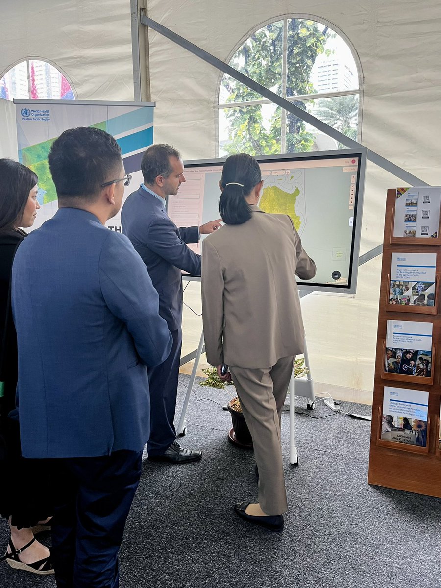 SeguiBarber's tweet photo. Amazing week at the WHO Regional Committee for the Western Pacific ! Connected with health experts and MoH to discuss climate-resilient healthcare, primary care transformation, and Indonesia’s inclusion. Also highlighted GIS’s role in reaching underserved populations!
#RCM75 https://t.co/VexcfkTmYC