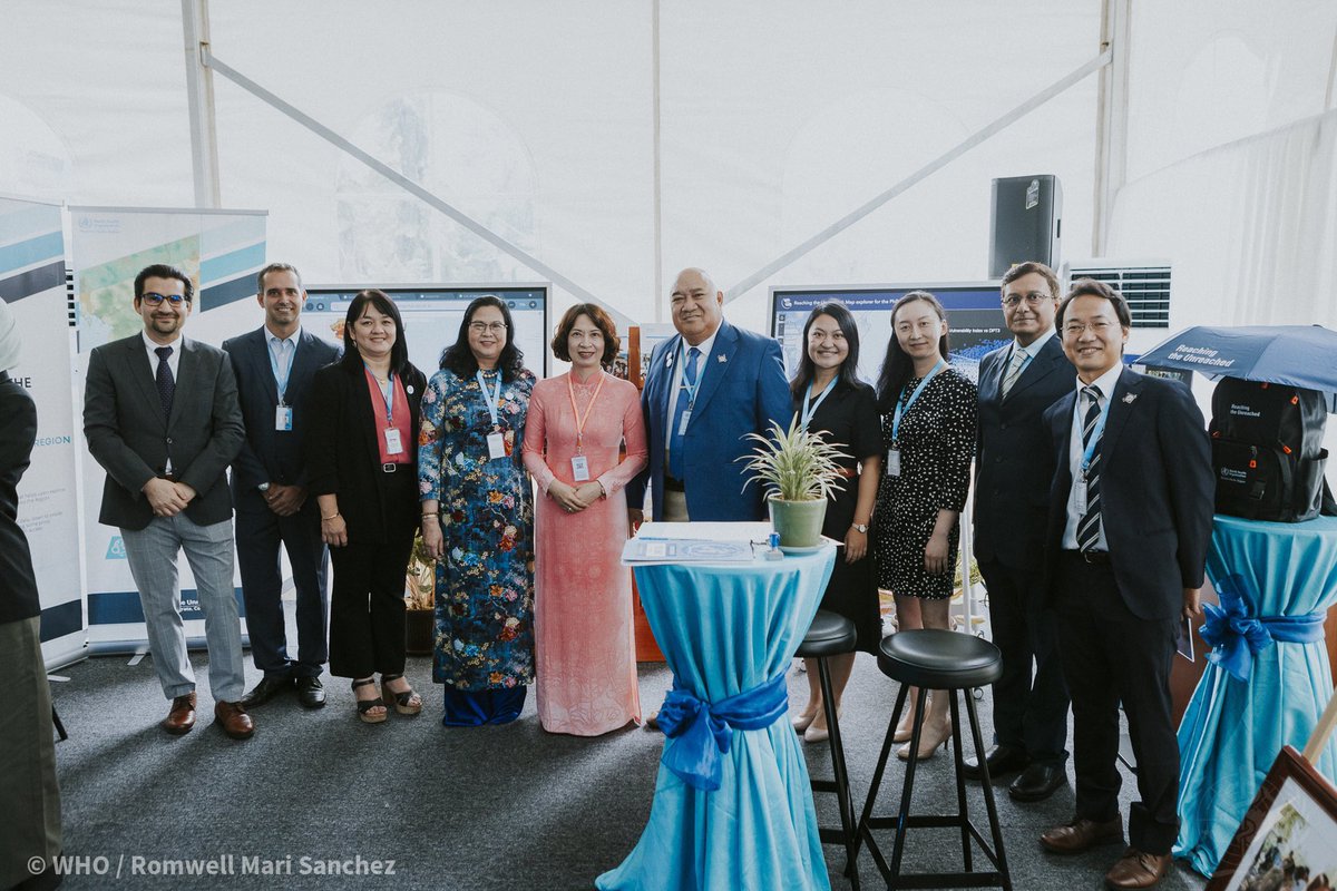 SeguiBarber's tweet photo. Amazing week at the WHO Regional Committee for the Western Pacific ! Connected with health experts and MoH to discuss climate-resilient healthcare, primary care transformation, and Indonesia’s inclusion. Also highlighted GIS’s role in reaching underserved populations!
#RCM75 https://t.co/VexcfkTmYC