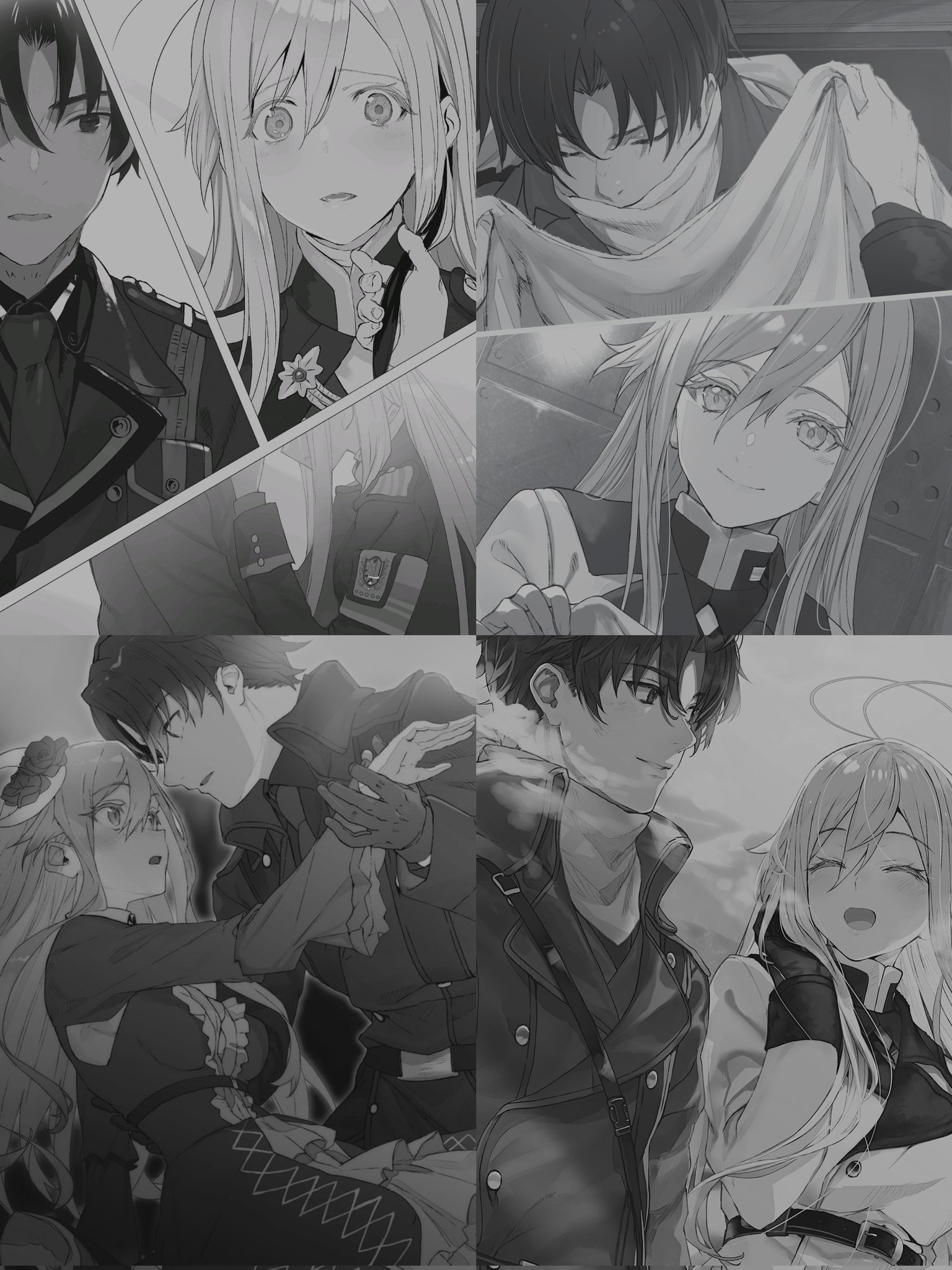 エイティシックス 複製原画 キャラファイングラフ シン レーナ ラノベ