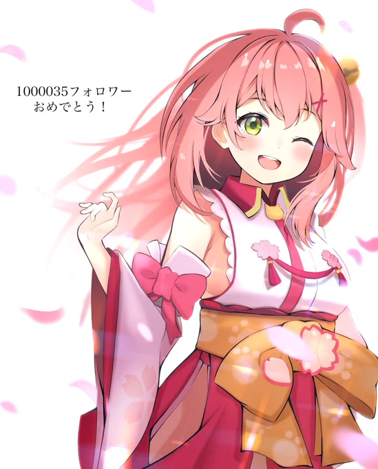 過去絵 #miko_Art #咲き誇るみこち 