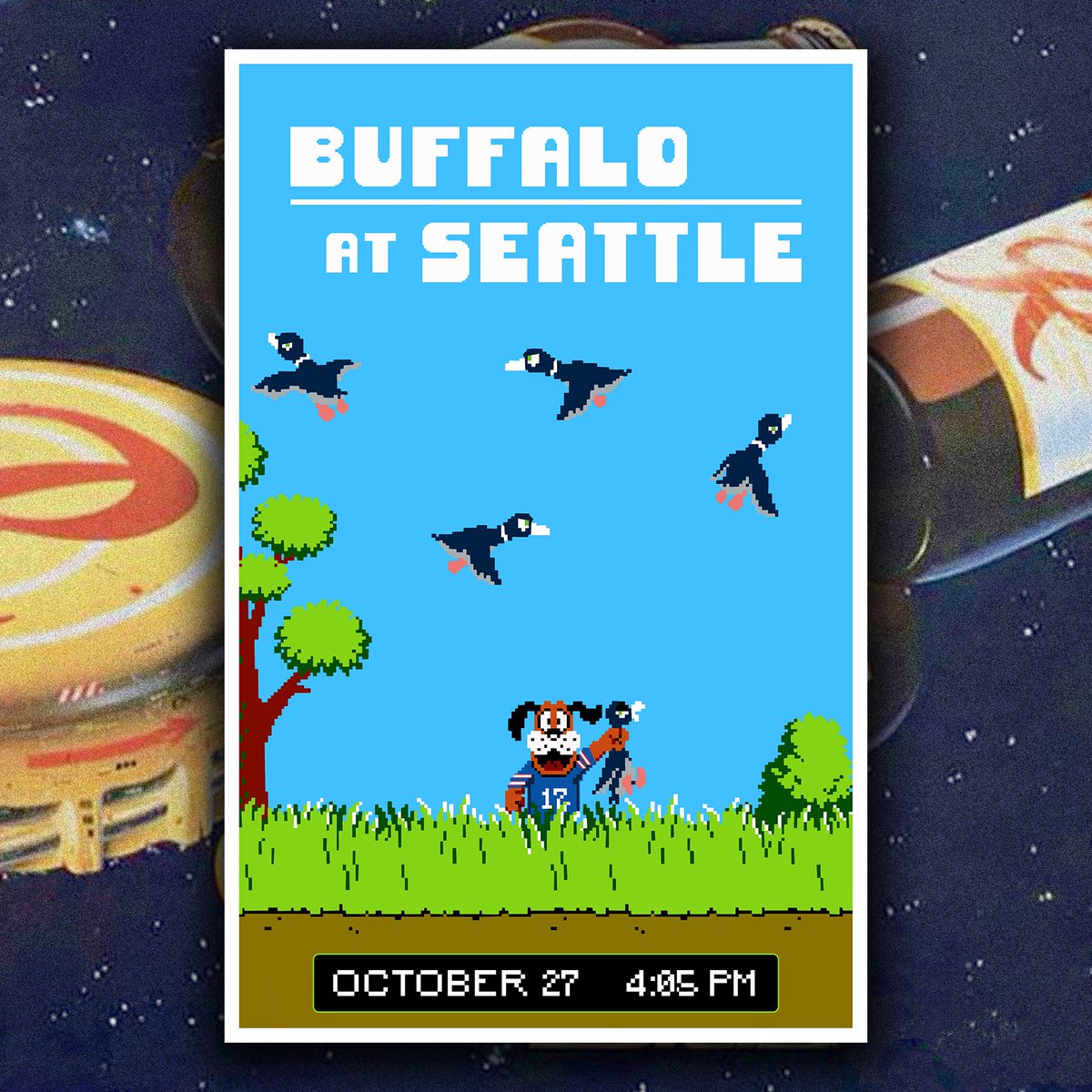 lefternco's tweet image. “THE HUNT”
by Lily Fischer

#BUFvsSEA | #Bills 
#BillsMafia  | #Seahawks   

stamped &amp;amp; numbered prints available until Sunday 👉 leftern.co/product/the-hu…