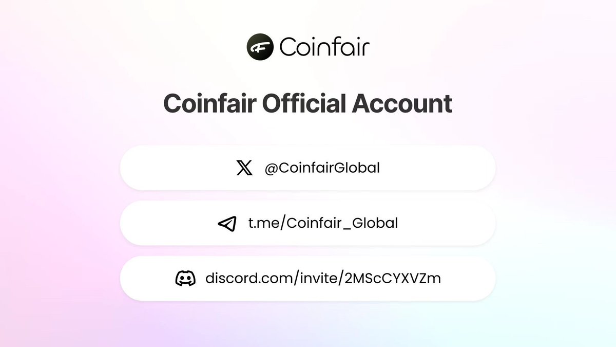 Coinfair tweet media