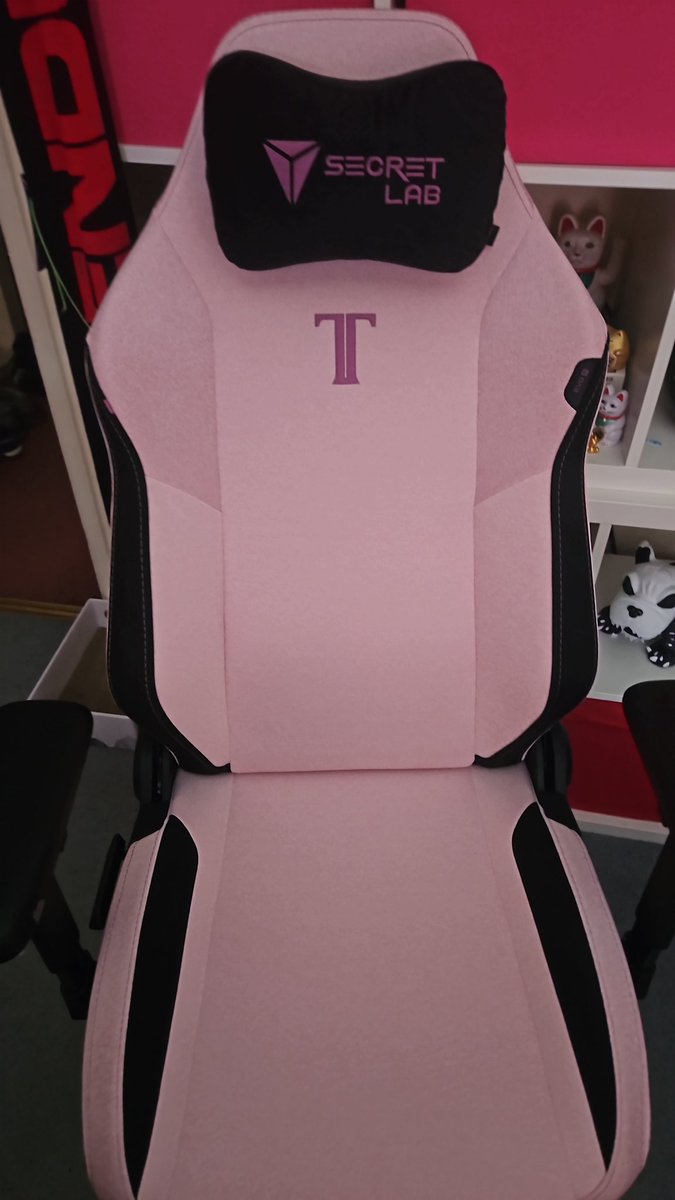 cat_beans_lover's tweet photo. Loving my new #secretlab chair, you get what you pay for! The quality is insane https://t.co/Yy3PS3Z4YA