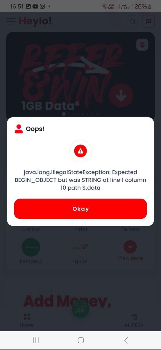 k_iprono's tweet photo. @Payless_Africa @KhalifKairo looks like someone pushed a bug to production https://t.co/QCPNy3bLVt