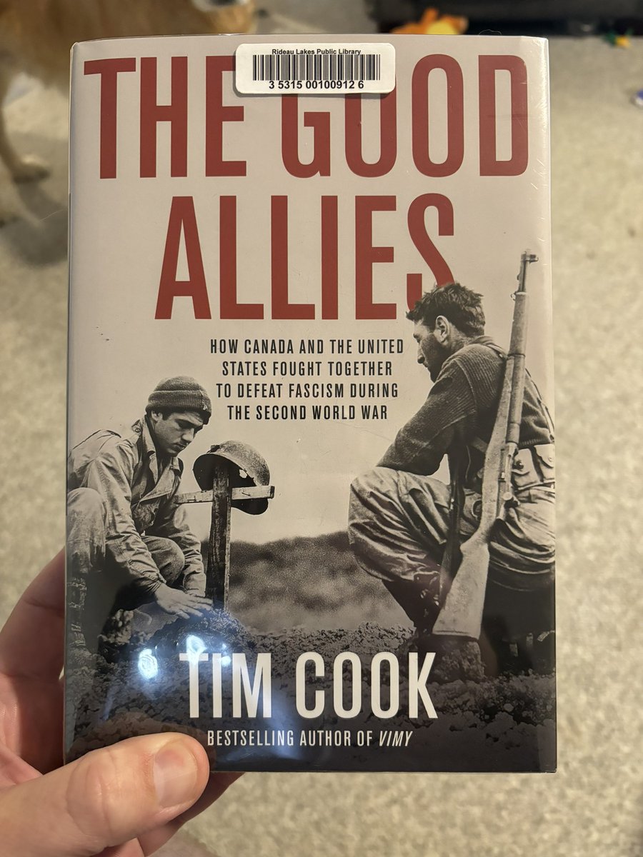 Latest read of 2024 is #TimCook latest #CanadianMilitary book on the relationship between Canada and the USA during the Second World War. Great book for anyone who loves Cook’s work and exploring Canadian war history. #Books #Reading