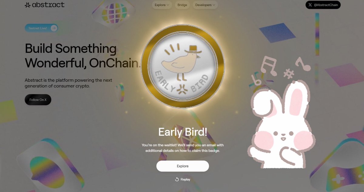 gooddream_ntd's tweet photo. 📍 มา Join Waitlist ของ @AbstractChain
รับ Early Bird กัน
✅ ไปที่ https://t.co/8C8dYTXAW3
✅ กด Join Waitlist
✅ กรอก Email ใส่โค้ด จบ
@abstractchainth #ABSTH https://t.co/CwMrJDUmiE