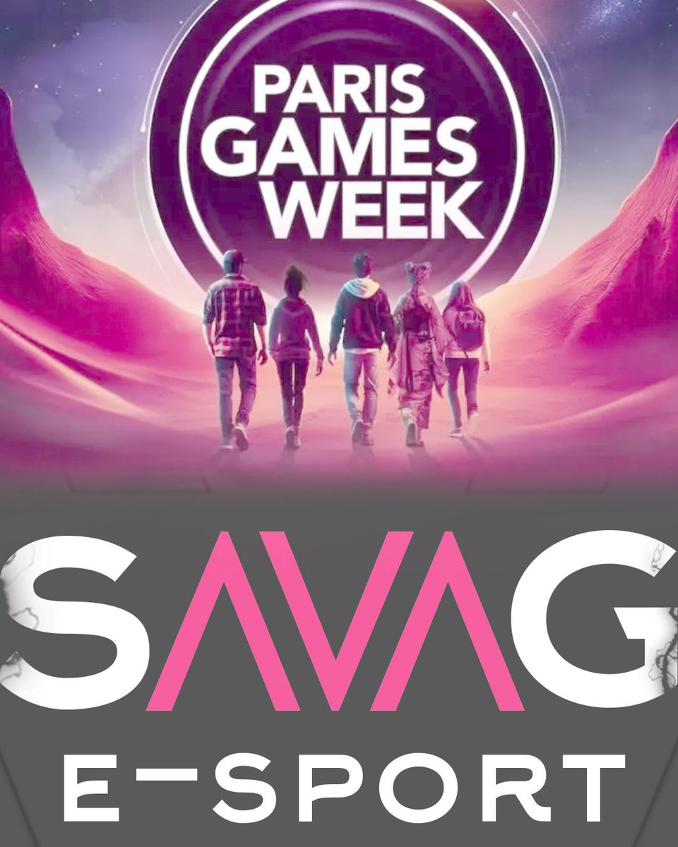 SAVAGeSportFR's tweet photo. @SAVAGeSportFR ON INTAGRAM #parisgameweek #PGW2024 #PGW #ROGPGW24 #ROG #NintendoPGW #eSport @ParisGamesWeek https://t.co/FPXpvEaLLb