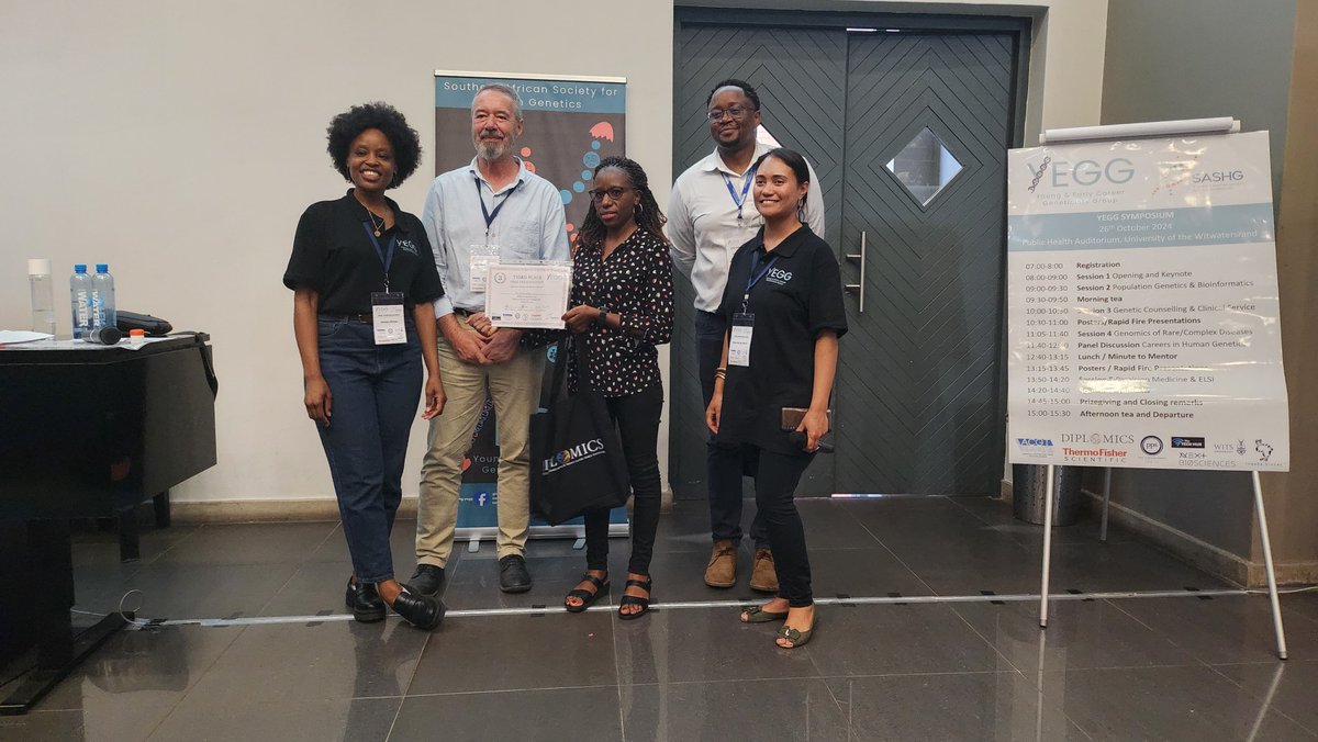 🌟 What an incredible day at the YEGG Symposium, filled with outstanding presentations showcasing the talent and dedication of all our young investigators! Congratulations to our top 3 oral presentations—your research stood out, and we’re excited to see where it leads! 

#YEGG