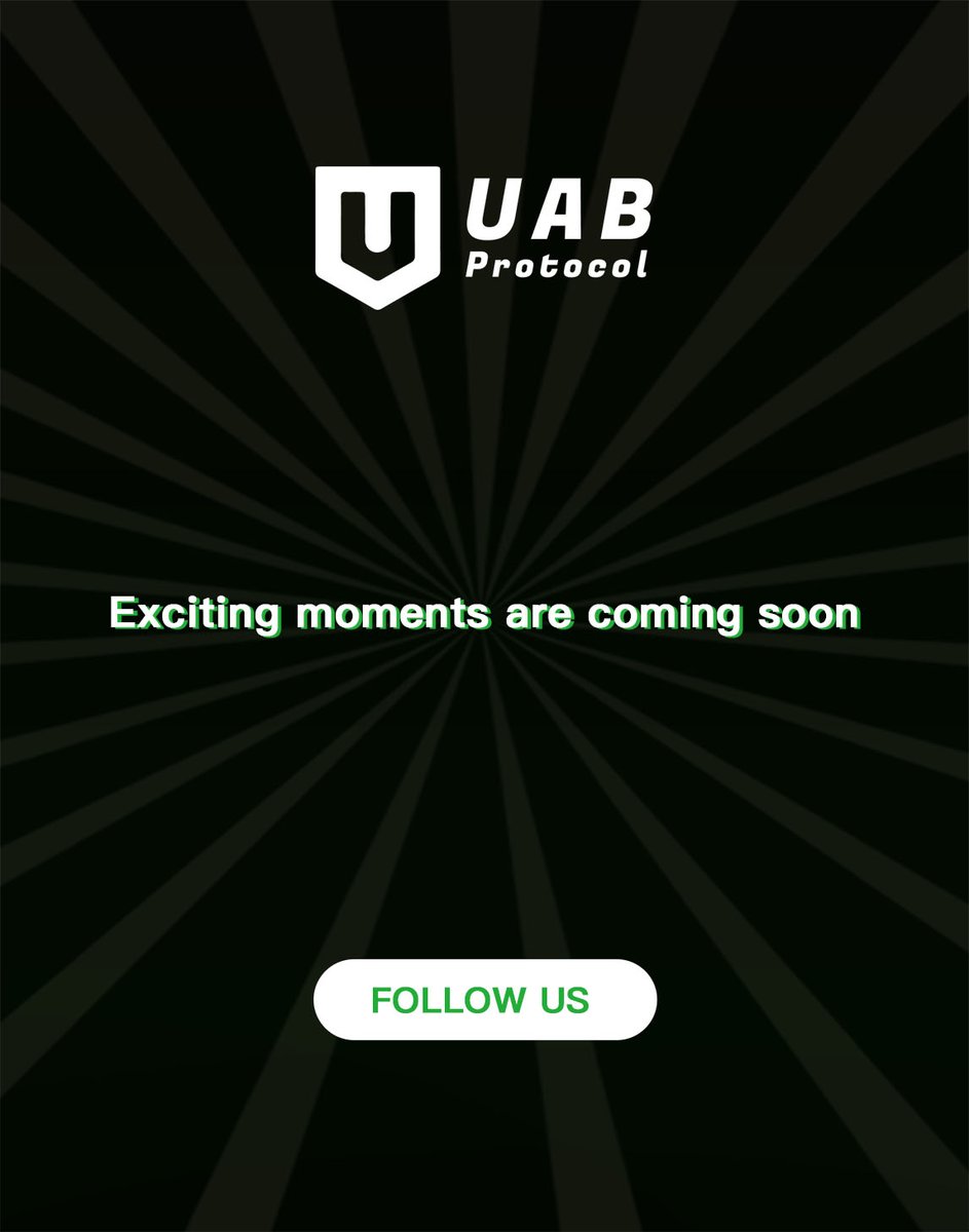 UNI314Protocols's tweet image. UAB Protocol, more decentralized staking protocols, leading the new form of global web3 finance. Let's look forward to the upcoming exciting release.
