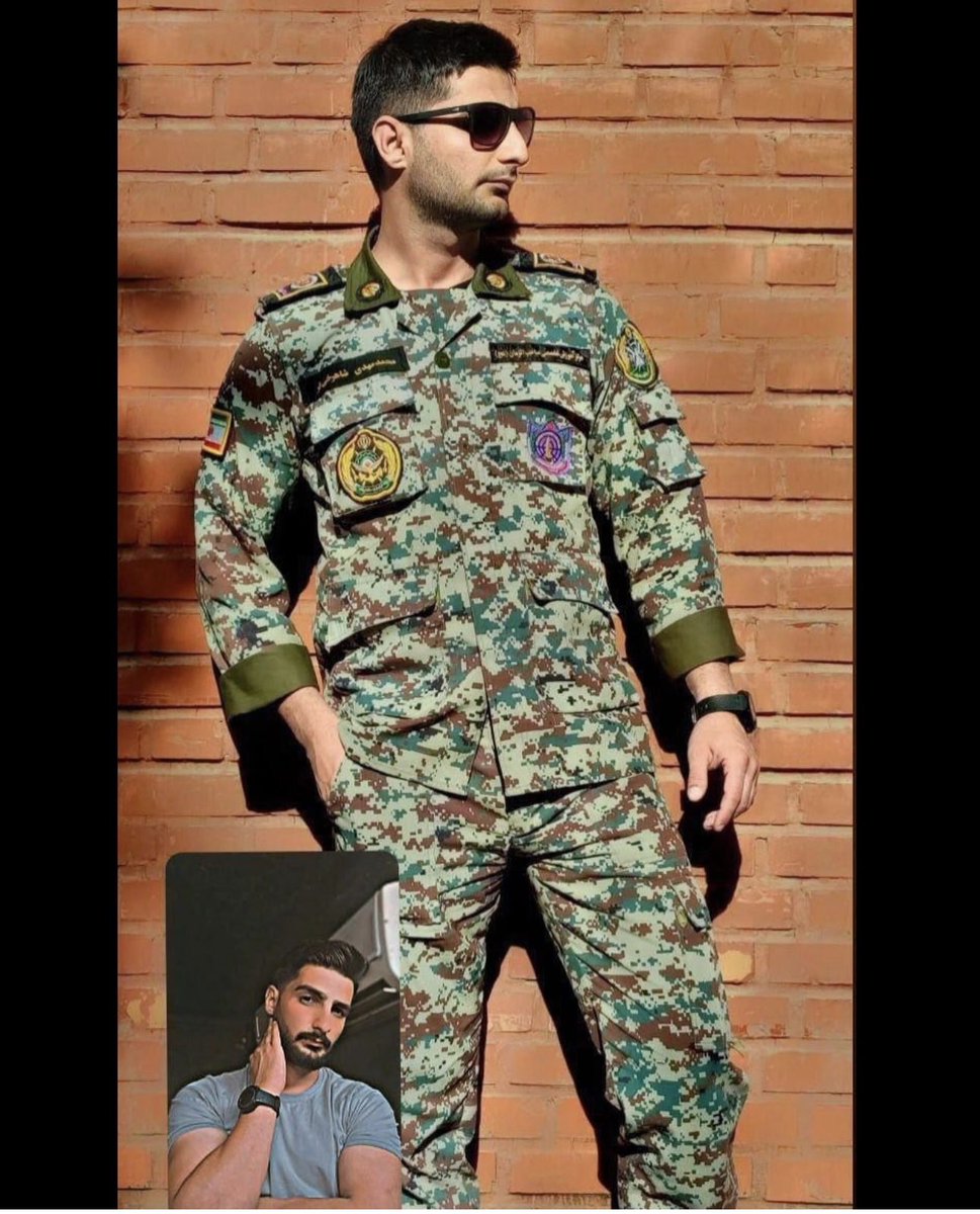 Images of two Iranian army officers who were killed in Israeli attacks