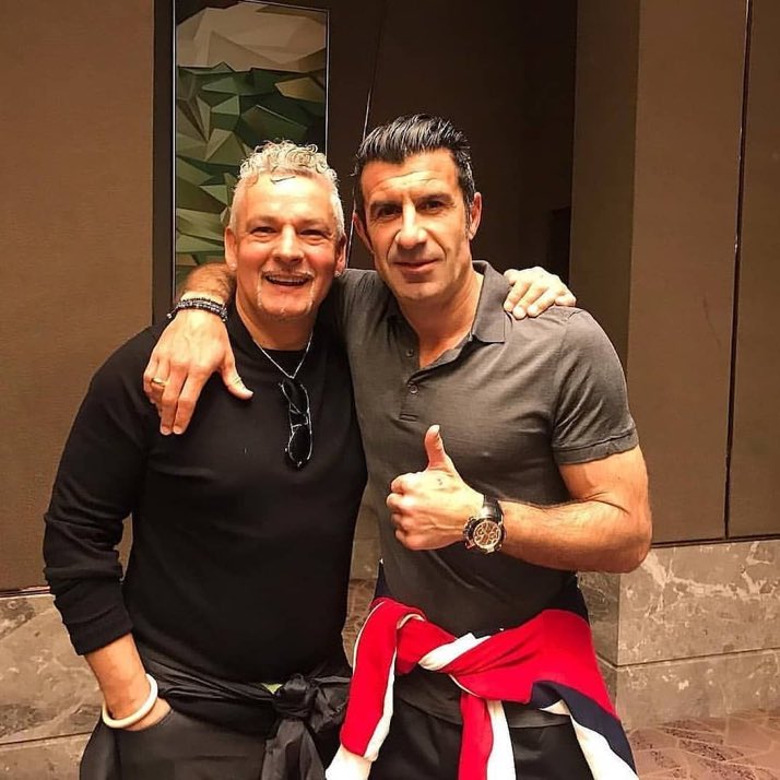 Azuri99's tweet photo. الاسطوره روبرتو باجيو ولويس فيجو 
🇮🇹🇵🇹 https://t.co/j2WgOBGbKr