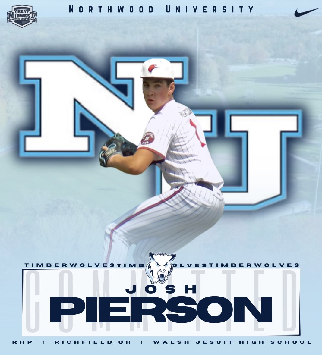 I’m excited to announce my commitment to Northwood University! I’d like to thank God, my family, coaches, and friends for guiding me along this journey. Big thanks to Coach Baldwin and Coach Sanderson for this incredible opportunity!#RollTimbys🐺