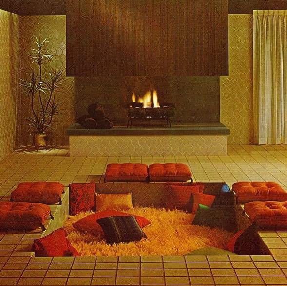 Daydreaming of 1970’s fireplaces