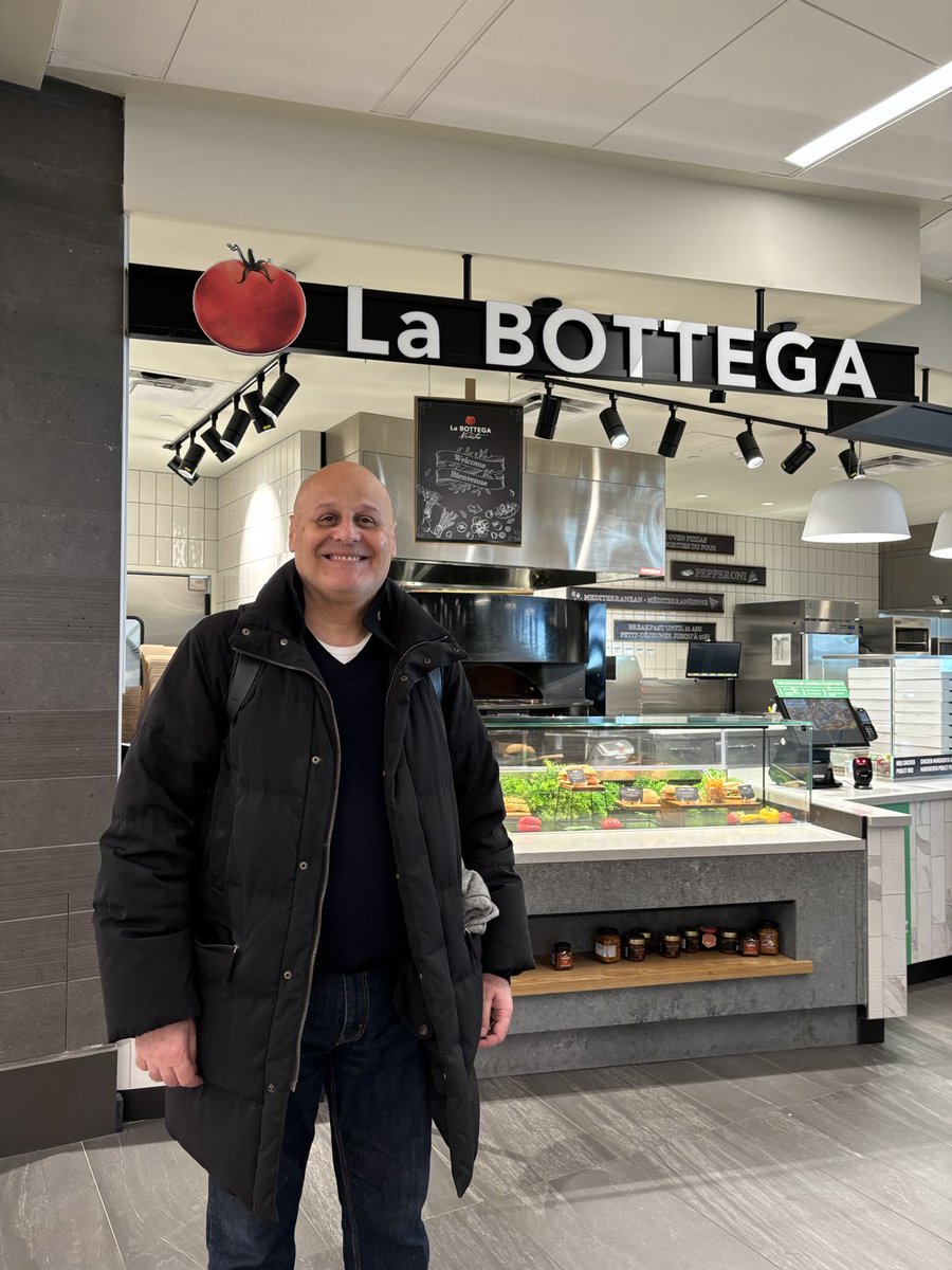 Traveling from Ottawa airport gives you the option of an excellent Bottega panino! #ottawa #yow