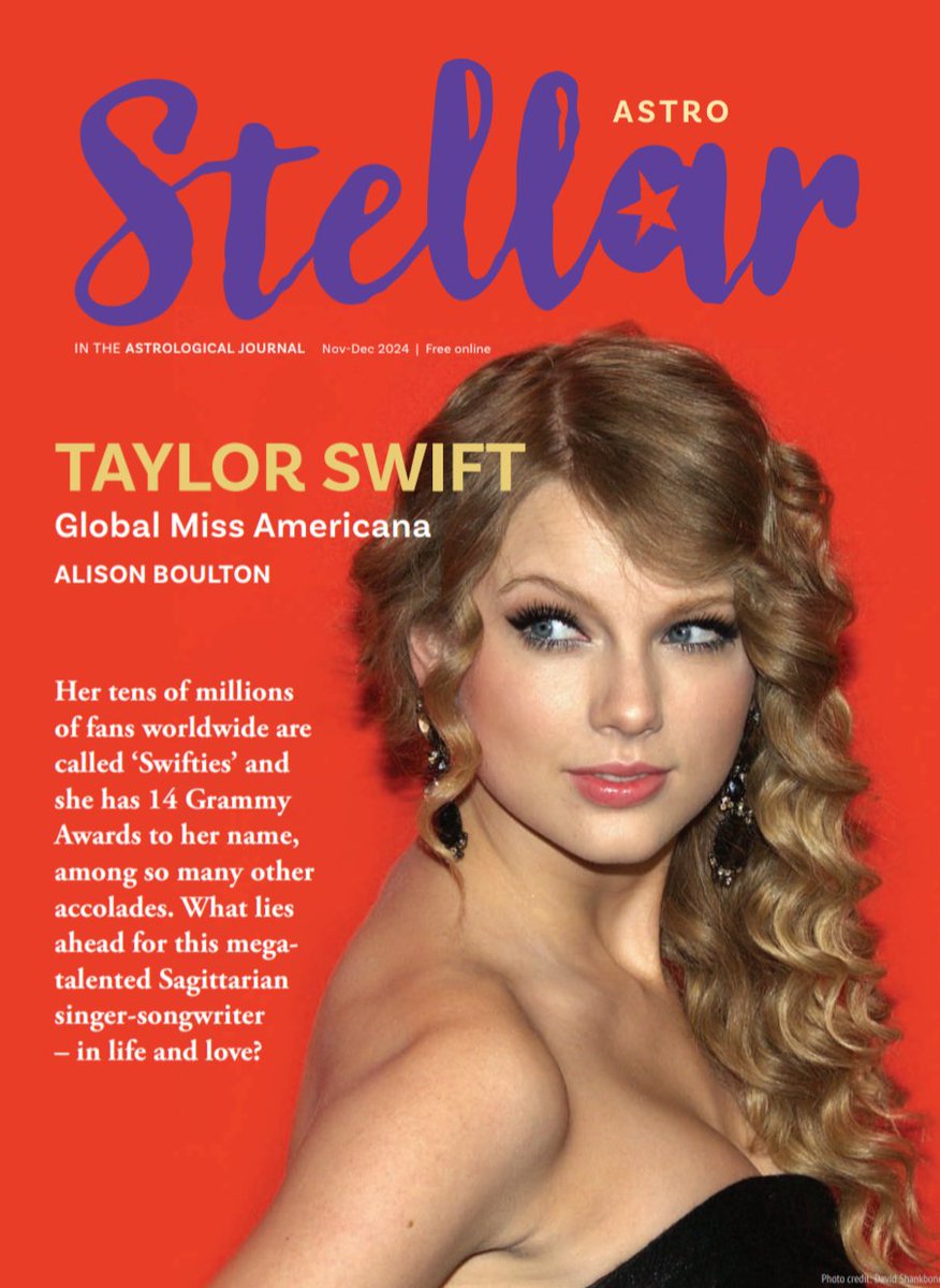 Super excited to have my article headlining this great new mag.
#taylorswift #taylorswiftastrology #Swifties #SwiftiesForHarris #TaylorSwift #stellar