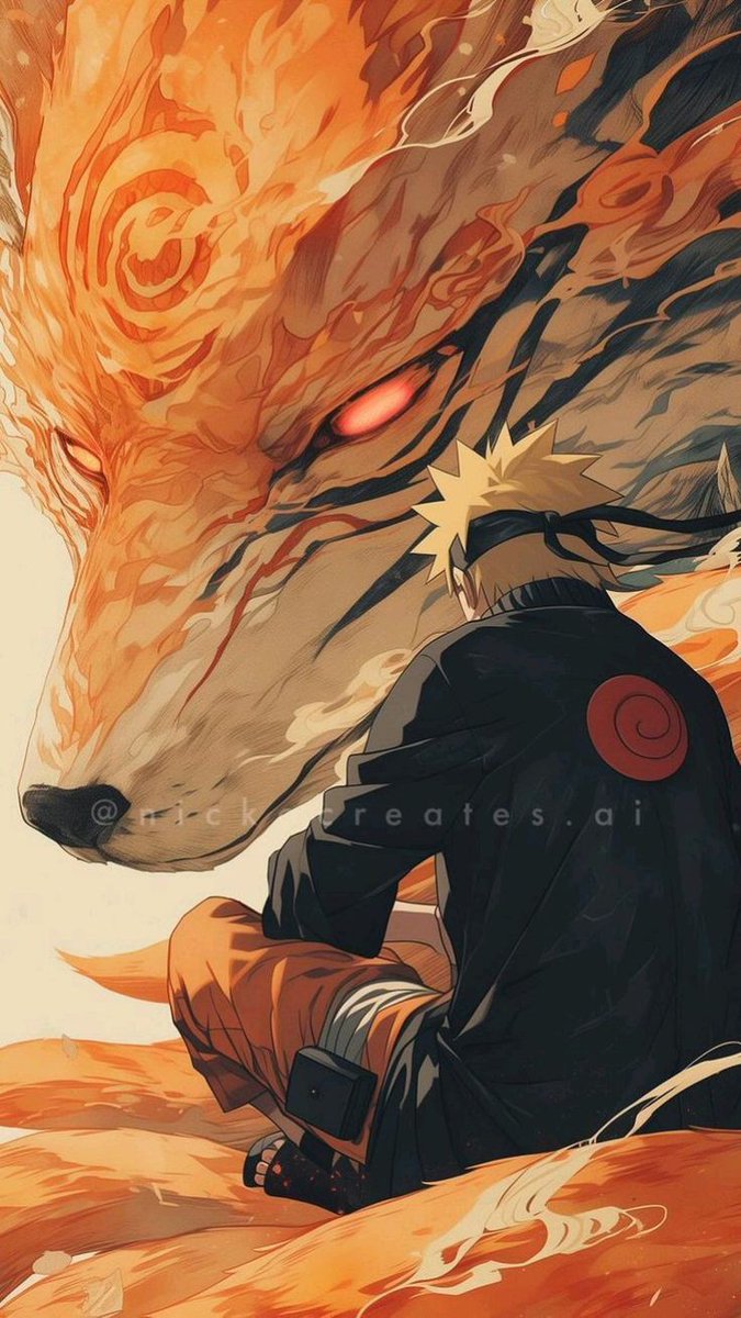Naruto and Kurama