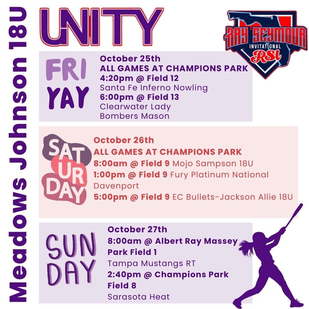 So far 3-0 great to be back with my girls! <a href="/VAUnitySB/">Unity Softball</a> <a href="/UnityMeadows/">Unity Meadows/Johnson</a>