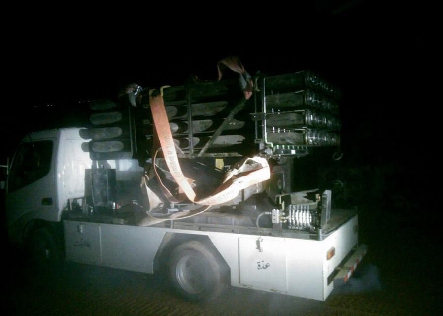 DÉMANTÈLÉS : Environ 130 lanceurs prêts à tirer, dont certains avaient déjà été utilisés par des terroristes du Hezbollah pour tirer vers Israël.

De plus, nos troupes ont localisé et confisqué 4 lanceurs mobiles armés avec environ 160 roquettes prêtes à tirer, y compris le