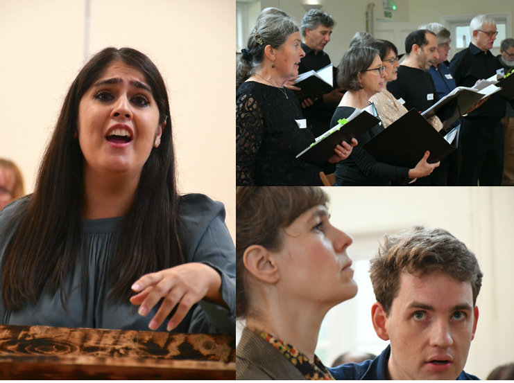 NewSussexOpera's tweet photo. 1/2 We're starting our tour of Rutland Boughton's Jerusalem, a semi staging of the Nativity. Composed 1915 by contemporary of Vaughan Williams, with a professional cast of soloists, plus carol arrangements for chorus as you've never heard before. Rehearsal pics: Colin Chapman https://t.co/blVMsdCXEW