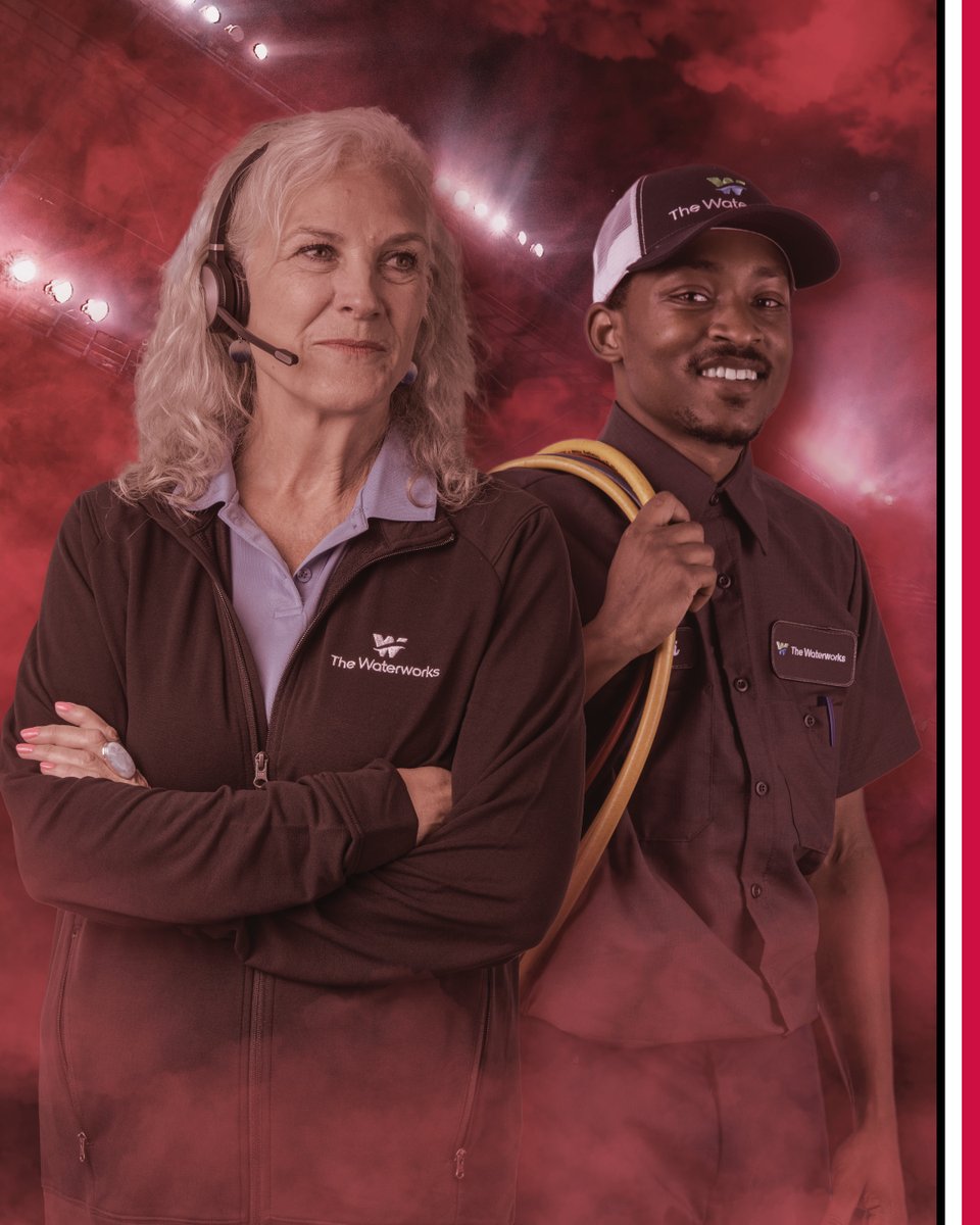 The_Waterworks's tweet photo. It’s game day! 🏈 The Waterworks crew is in Victory Formation, both in the stadium and on the job.

If you need service during your watch party, we're here for you, 24/7. Schedule now! https://t.co/YjopH5yizg

#TheWaterworks #TheWaterworksOhio #ColumbusPlumber https://t.co/6PIMJKhXzZ