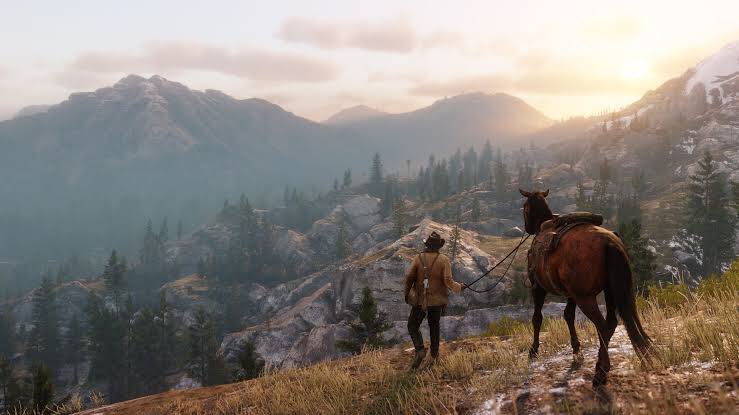RedDeadOnlineBR's tweet photo. ❤️HOJE FAZEM 6 ANOS DO LANÇAMENTO DE RED DEAD REDEMPTION 2!

Um dos melhores jogos de todos os tempos, e o mais importante para mim. Muito obrigado por compartilharem essa paixão comigo!

Por mais 6 anos vagando em Nova Hanover!🏜️🏇

#RDR2 https://t.co/DEr8Ds20ag