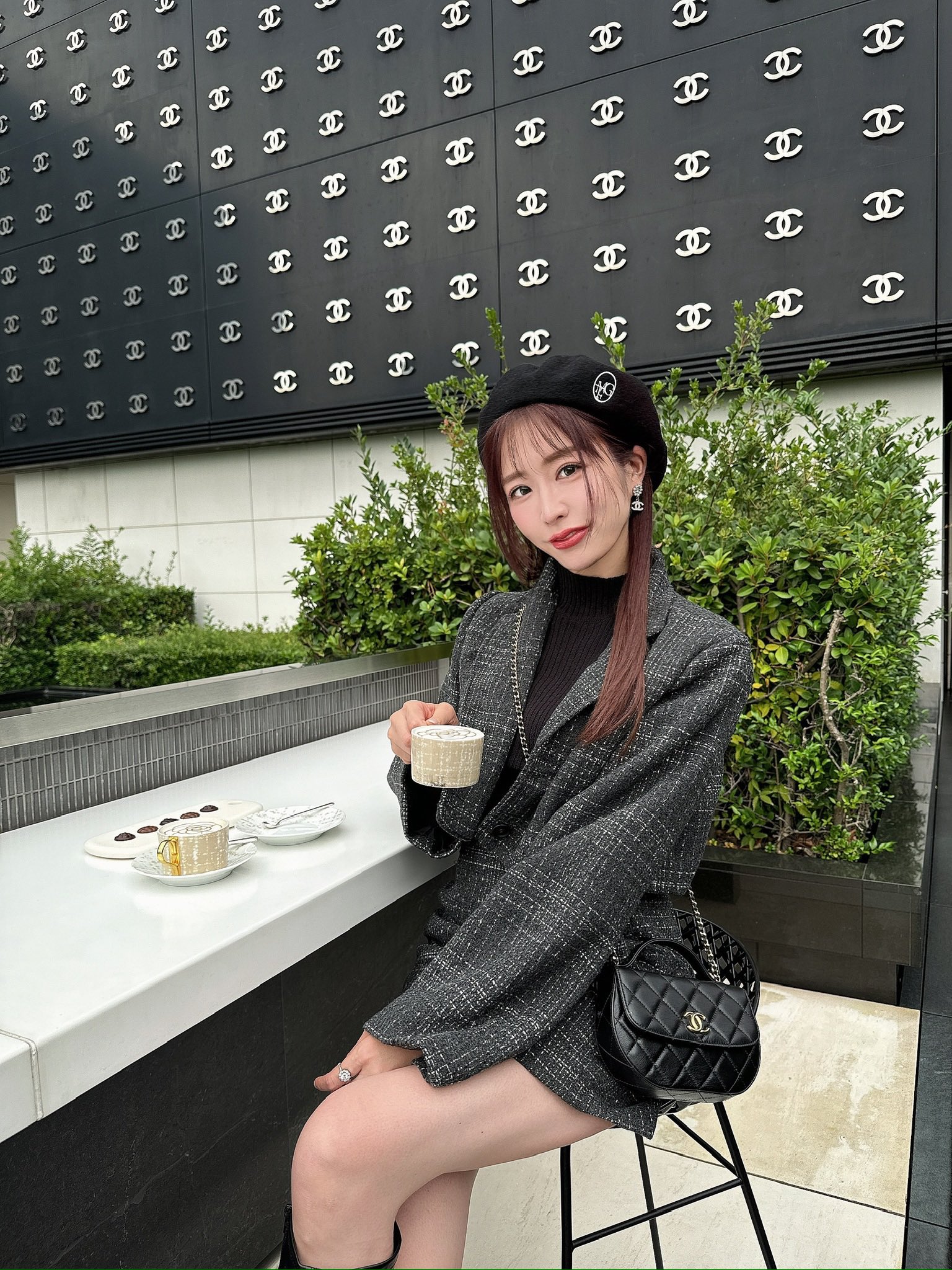 【BADDIARY】ツイードショートジャケット&ロングスカートセット ひこ乃🎀Qoo10メガ割¦GRL on X: