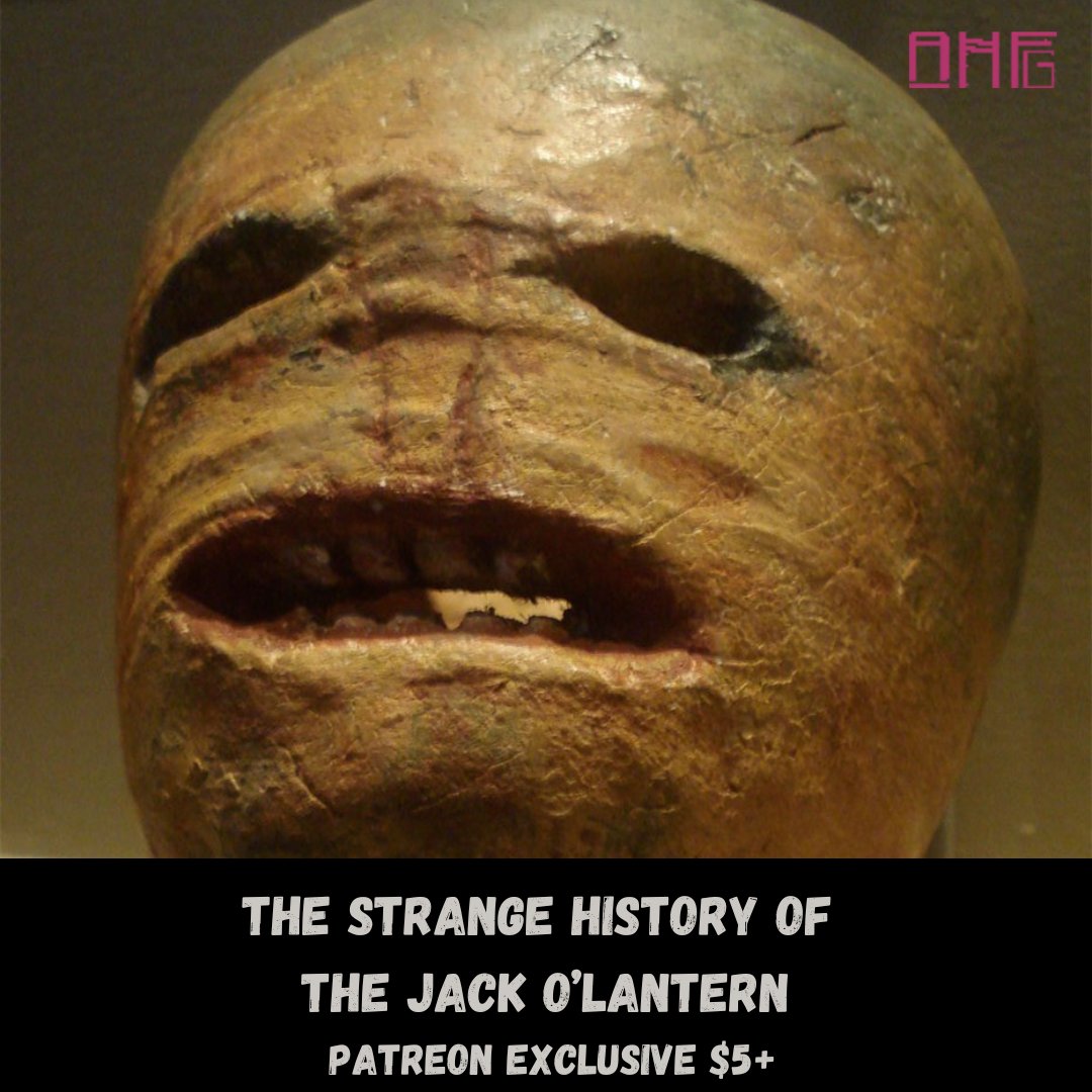 New patreon episode alert!

Halloween has wild ancient roots—and as a podcast, we aren’t done exploring them. 

Join us as we return to the ancient origin of Samhain, and explore the fascinating, frightening, and strange story of the Jack o’Lantern. bit.ly/AHFGPatreon
