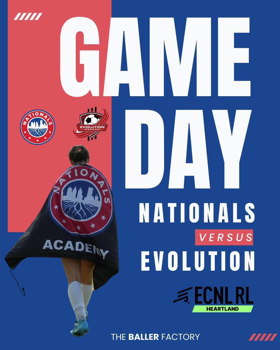 Nationals Girls Academy (@nationalsga) on Twitter photo || ECNL-RL Heartland Conference Game Day ||
Our high-flying Nationals Gray ECNL-RL teams welcome <a href="/Evolution_SC14/">Evolution Soccer Club</a> from Chicago today for some exciting league play.
Come join us at Oakland University Dome for the games:
12:55 PM: U15 (2010)
2:45 PM: U16 (2009)
4:30 PM: U17 (2008) || ECNL-RL Heartland Conference Game Day ||
Our high-flying Nationals Gray ECNL-RL teams welcome <a href="/Evolution_SC14/">Evolution Soccer Club</a> from Chicago today for some exciting league play.
Come join us at Oakland University Dome for the games:
12:55 PM: U15 (2010)
2:45 PM: U16 (2009)
4:30 PM: U17 (2008)