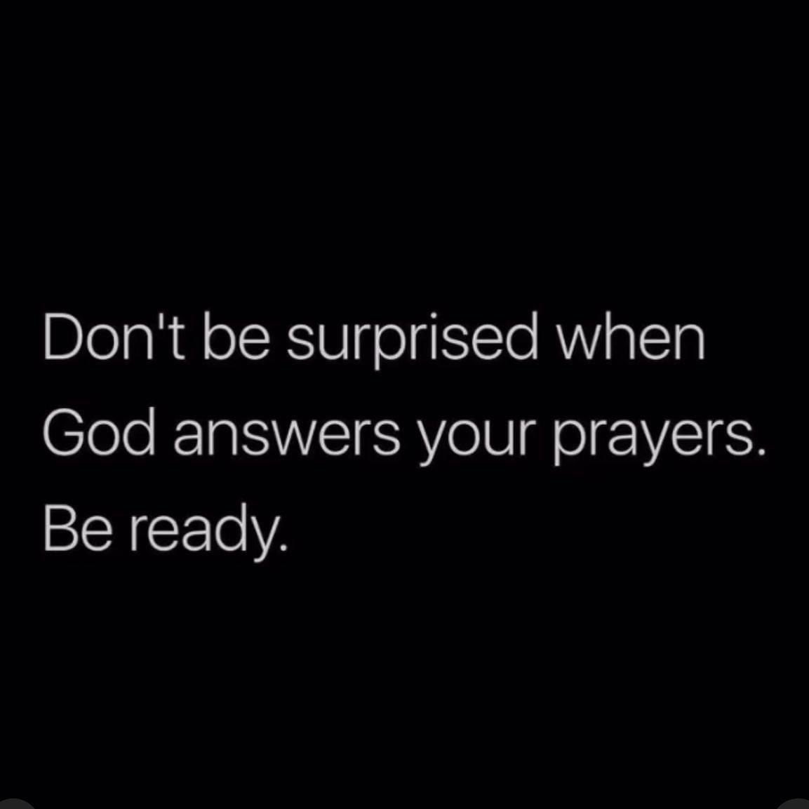 Prepare.