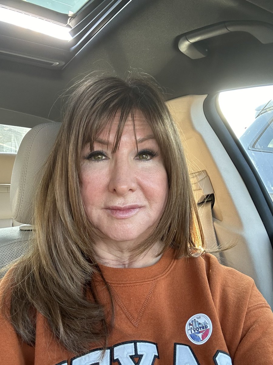 I earned Mareily’s “I voted” sticker this morning by exercising my right, my privilege, and my duty. Mareily is a Samuell HS student who designed the county sticker!