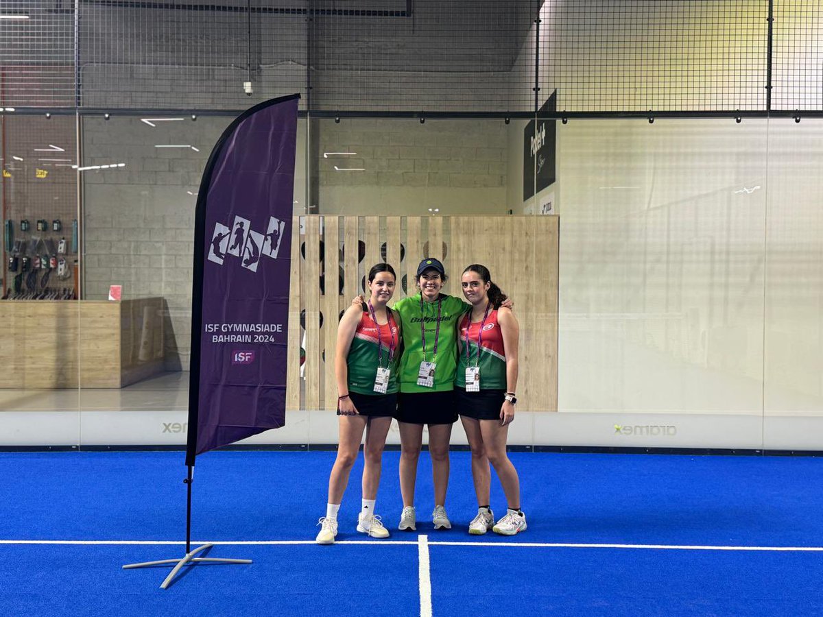 🇲🇽 GYMNASIADE BAHRAIN 2024 - Mundial Escolar 
.
Primer año del PADEL en el mundial escolar y MÉXICO estuvo presente viviendo esta increíble experiencia 👏🏼