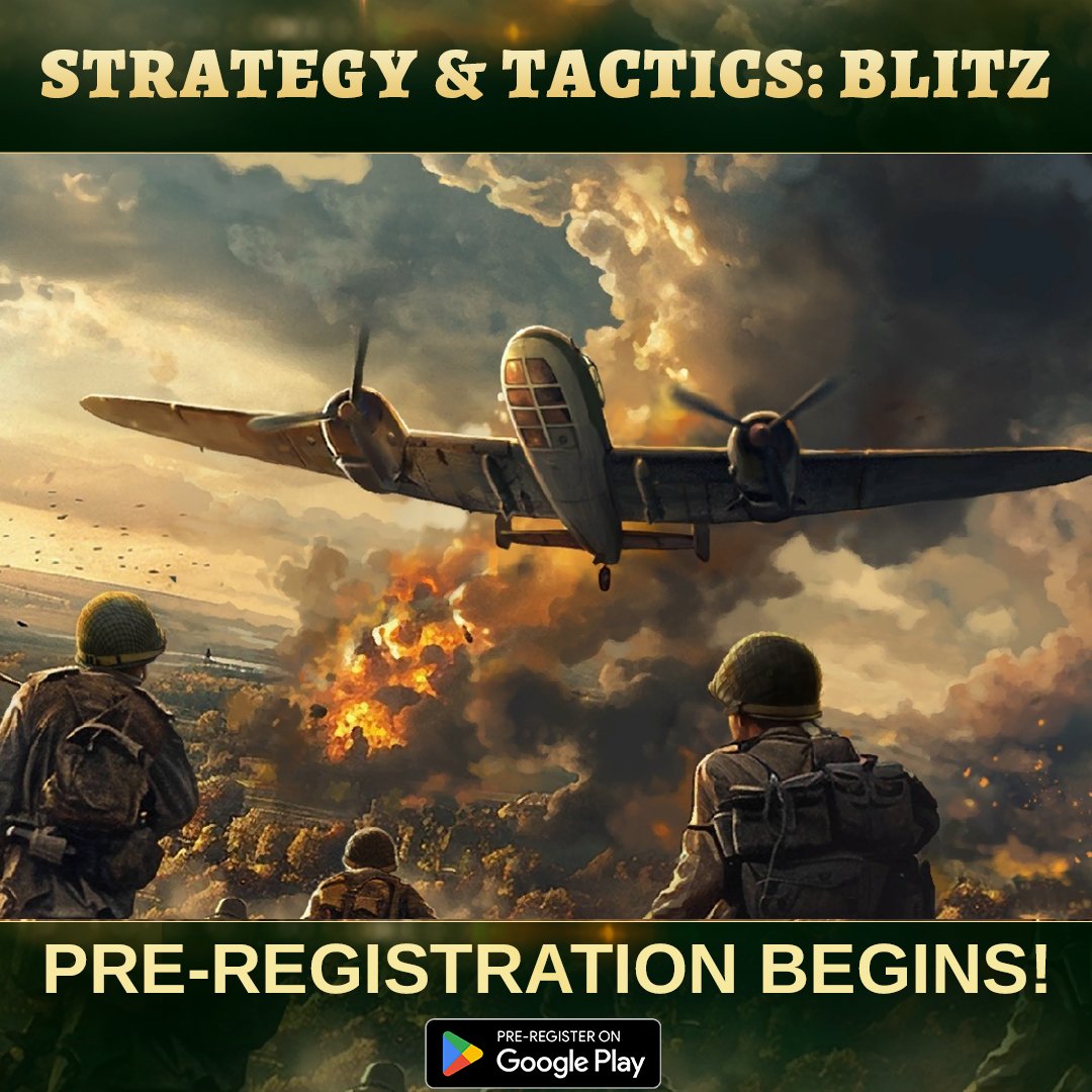 Big News! 🎉
Announcing a new game — Strategy &amp; Tactics: Blitz! 🌍
📲 Free pre-reg on Google Play: herocraft.com/a/stblitz
📅 Release date soon! Follow us for updates 👇
Discord: discord.gg/aEUqMPCccH
Insta: instagram.com/strategyandtac…